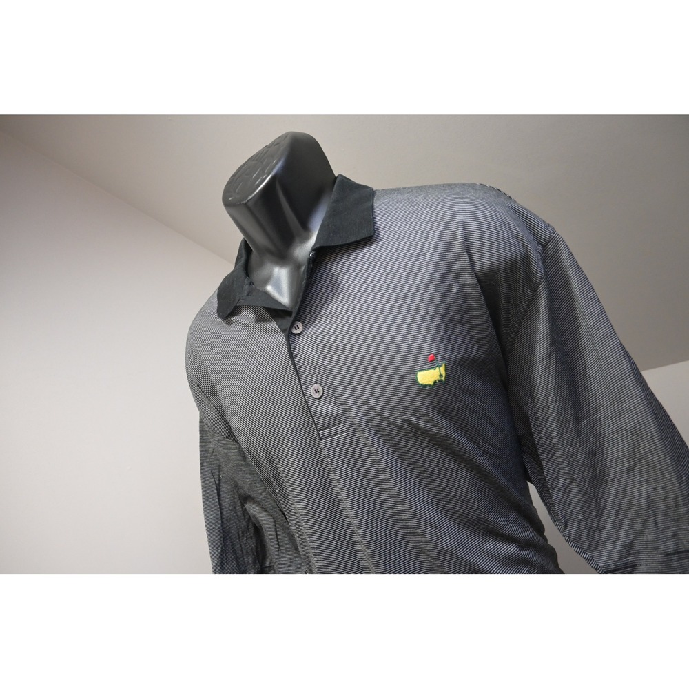 Clubhouse Collection Masters Augusta Georgia Golf Polo Shirt Mens XL Striped